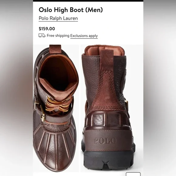 Polo Ralph Lauren | Shoes | Polo Ralph Lauren Oslo Boots  display picture 3